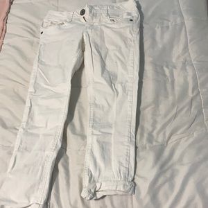 White Rewind Jean Pants